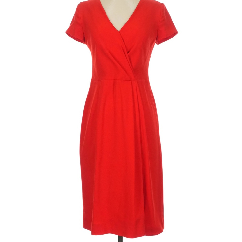 Escada❤️Elegant Red Wrap Dress